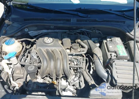 2012 Volkswagen Jetta 2.0L S из США, поврежденный, VIN 3VW2K7AJ6CM336060